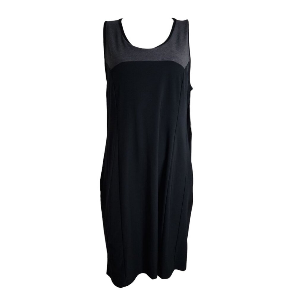 Mondetta Performance Luxury Dress Womens Size XXL Black Gray Activewear Athletic